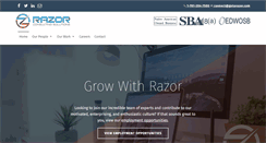 Desktop Screenshot of gotorazor.com